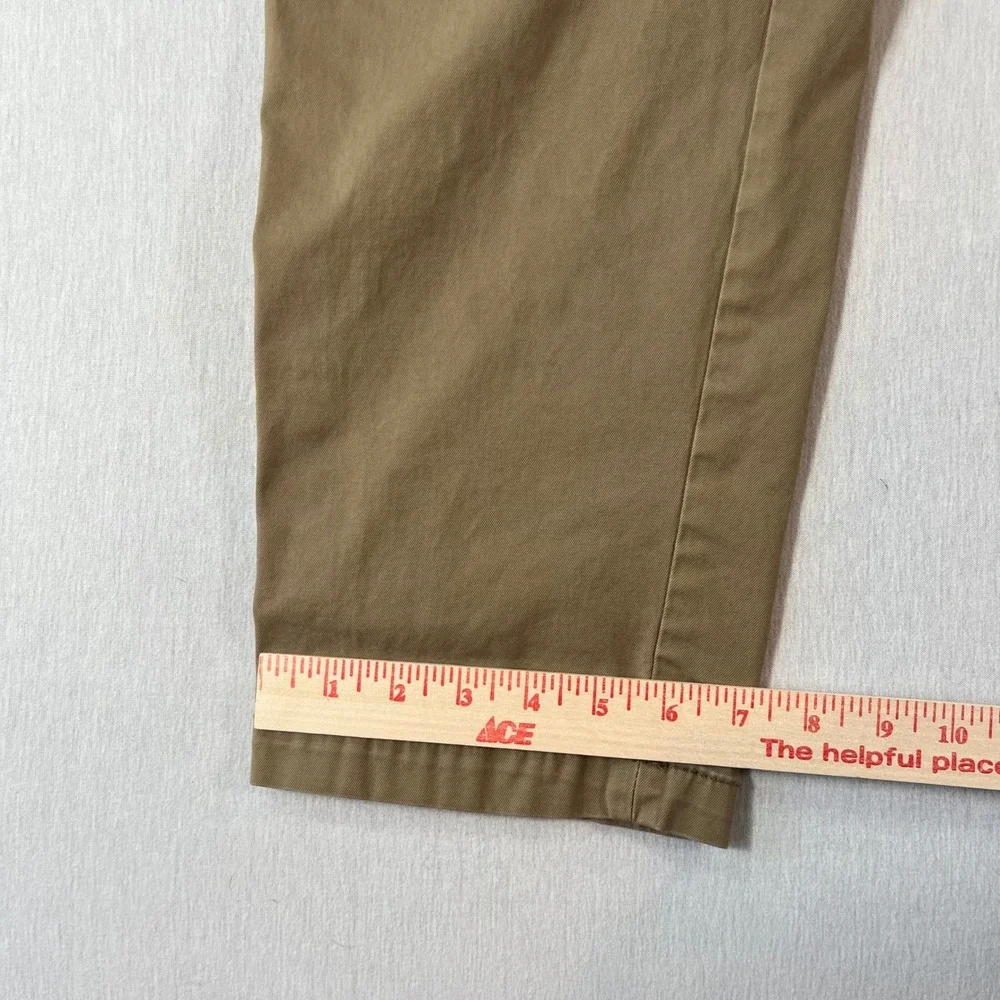 Banana Republic Pants Men 36x32 (Fit 36x29) Lived-In Chino Athletic Fit Khaki